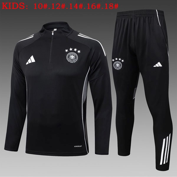 Ninos Sudadera De Training Alemania 2026/27 Negro